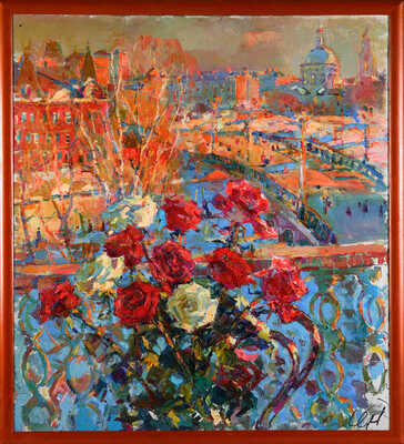 Сорокина Ольга Александровна. Розы на балконе 